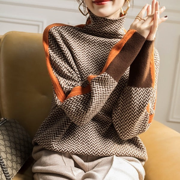 Amber | Roll Neck Sweater